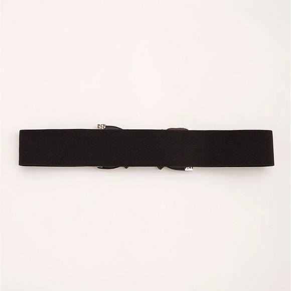 Torrid Black Metal Bow Plus Size Stretch Belt NEW - Picture 3 of 7